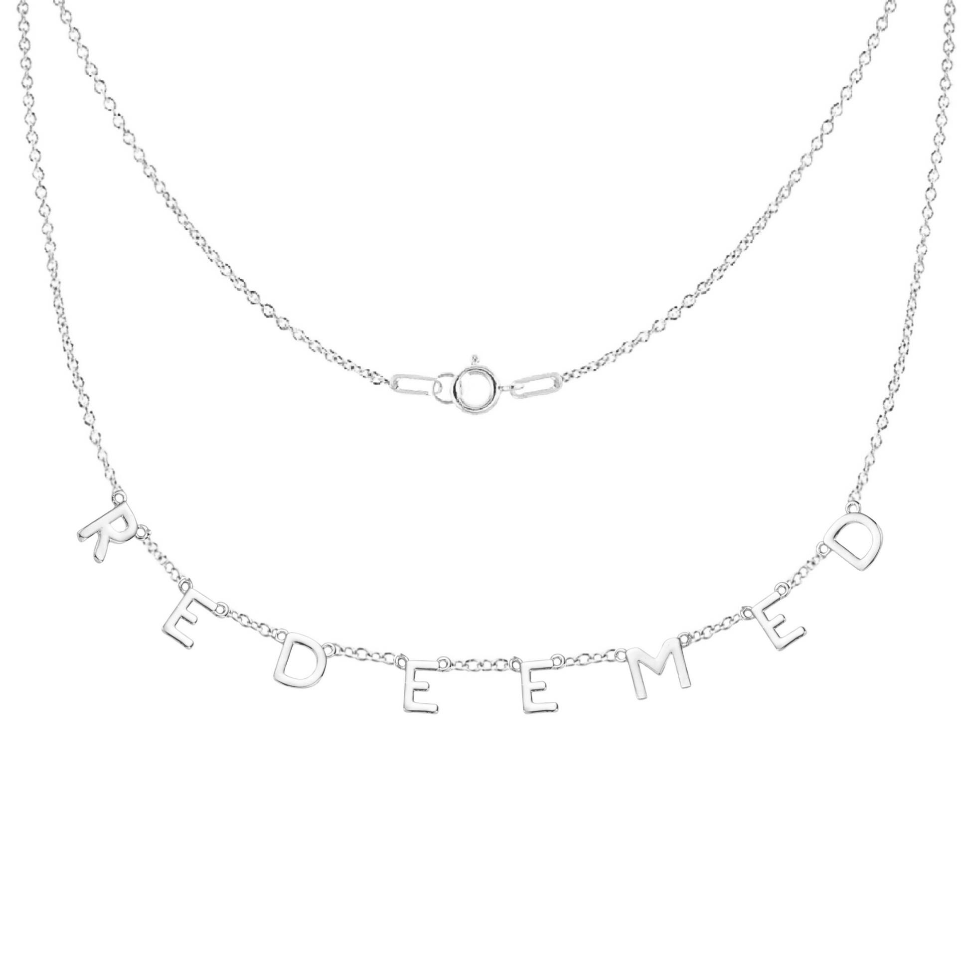 REDEEMED Necklace in Gold-Filled and Sterling Silver