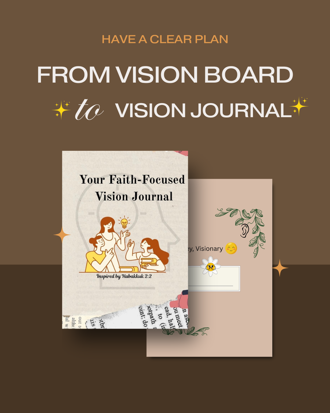 Faith-Focused Vision Journal