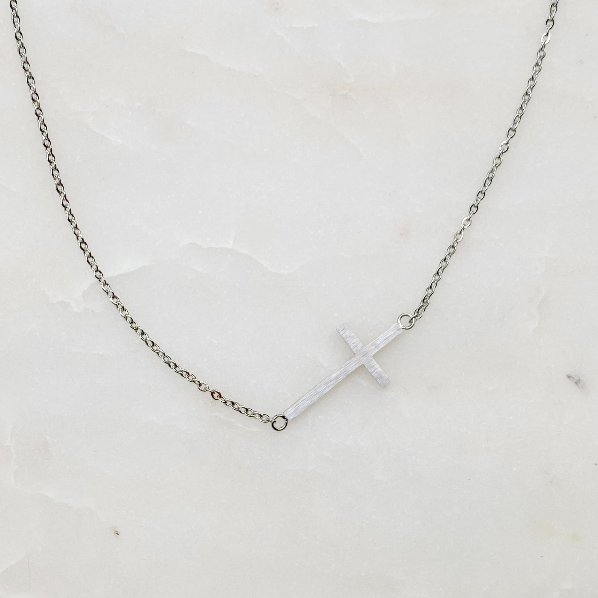 Kayla Cross Necklace-2