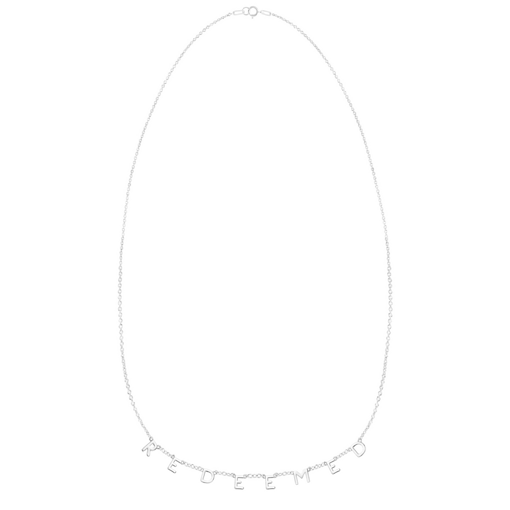REDEEMED Necklace in Gold-Filled and Sterling Silver