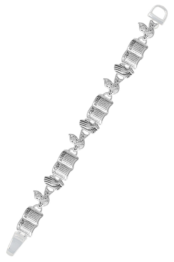 RELIGIOUS INSPIRATION MAGNETIC BRACELET - BIBLE-0